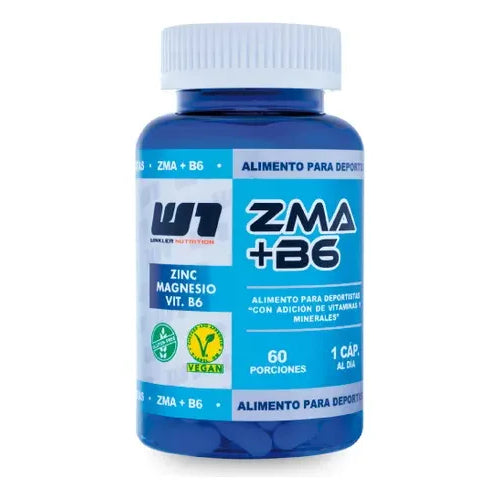 Winker Nutrition Zma + B6 60 Cápsulas Veganas