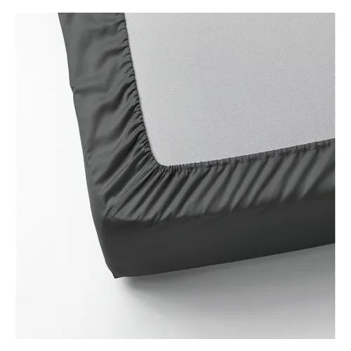 Juego De Sabanas 2 Plazas Premium 200hilos 200x150cm 4piezas Negro Liso