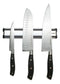 Set Cuchillo + Block Magnético Wayu Color Plateado-negro