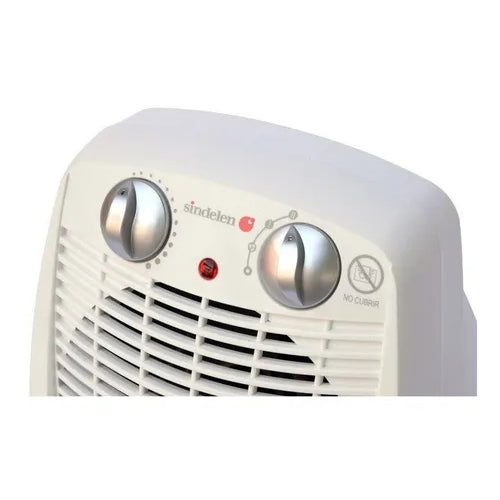 Turbo Calefactor Horizontal Sindelen Tc-2070v Color Blanco