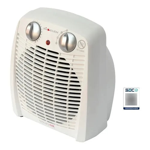 Turbo Calefactor Horizontal Sindelen Tc-2070v Color Blanco