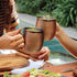 Copper Mug Set Acero Inoxidable Capa De Cobre Wayu
