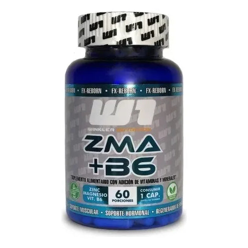 Winker Nutrition Zma + B6 60 Cápsulas Veganas