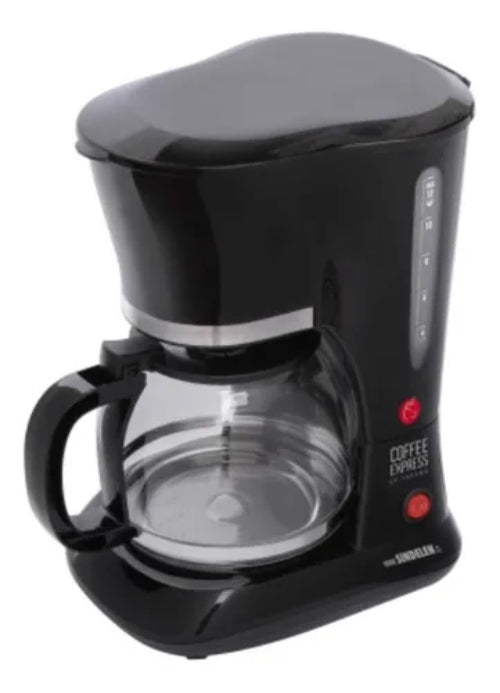 Cafetera Sindelen Cf-1500ng Semi Automática Negra De Filtro