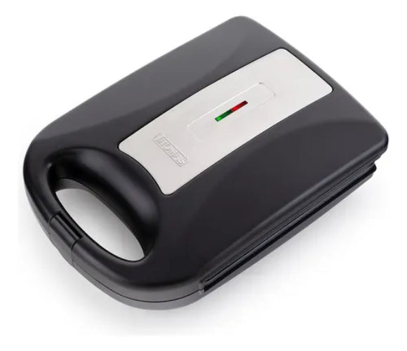 Sandwichera Thomas Th-958 4 Panes Color Negro