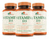 Vitamina D3 800 Ui 60 Capsulas Pack X3 Unidades