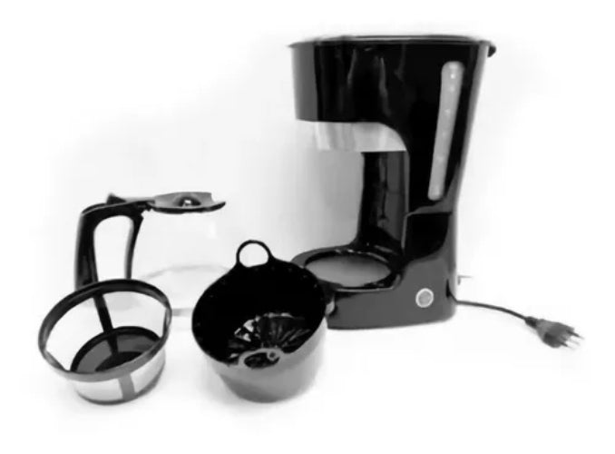 Cafetera Sindelen Cf-1500ng Semi Automática Negra De Filtro