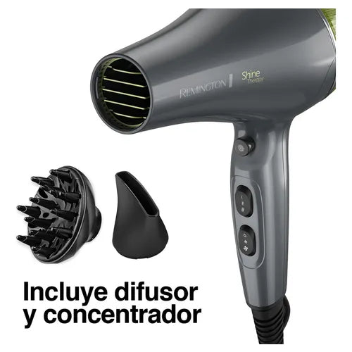 Secador Remington D18a Shine Therapy Aguacate/macadamia