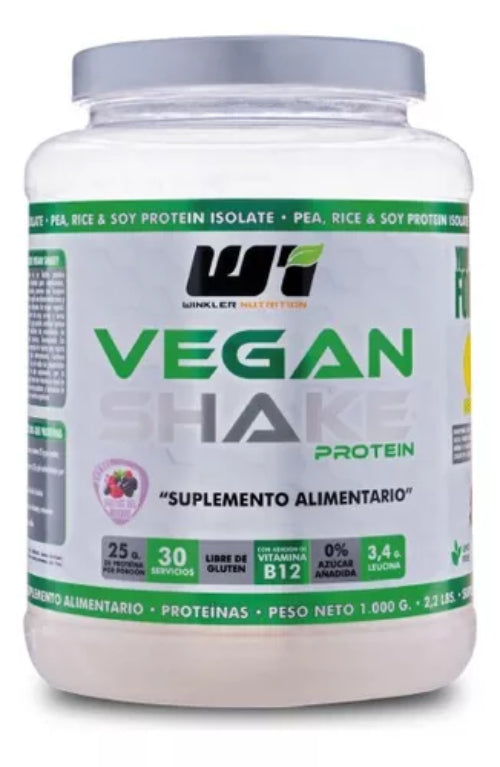 Proteina Vegana Vegan Shake 1 Kg Winkler Nutrition Caramelo