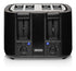 Tostador Thomas Th-126 4 Panes Color Negro