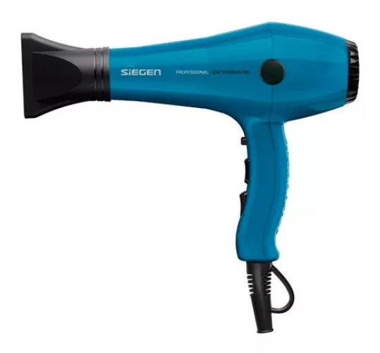 Secador De Pelo Siegen Sg-3049c02 Azul 2000w 2 Velocidades