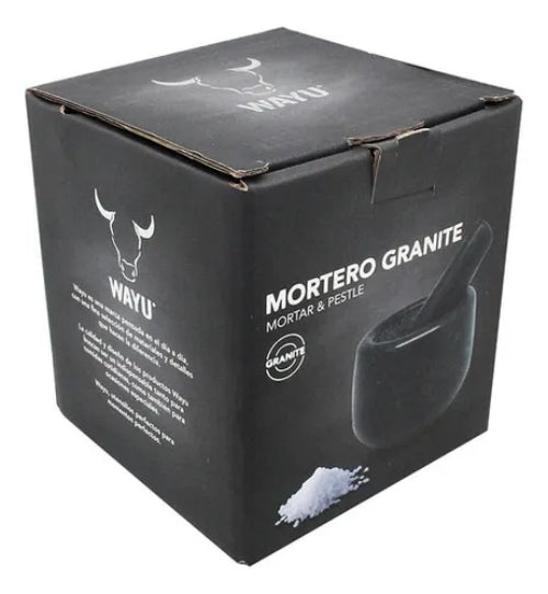 Mortero Wayu De Granito Cocina