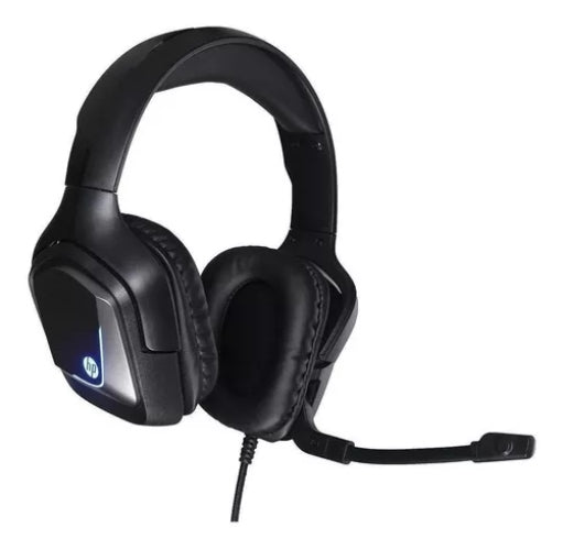 Auriculares Gamer Hp Gamer H220s H22s Color Negro