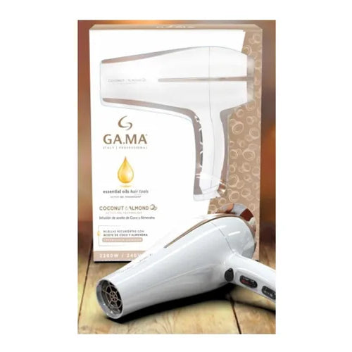 Secador Gama 3d Therapy Bora Coco & Almendra 2200w Blanco
