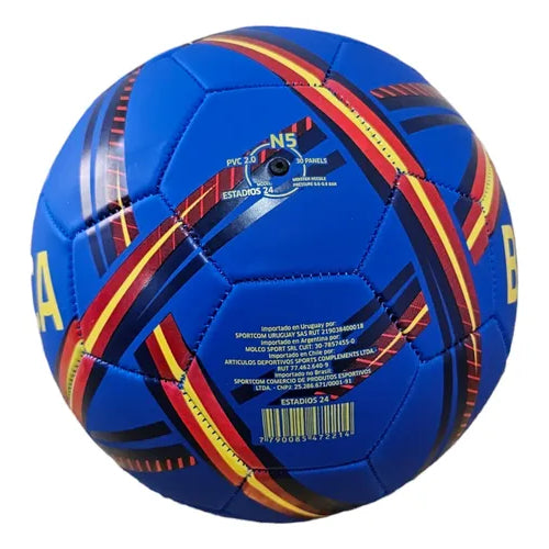 Balón Futbol Dribbling Barcelona Azul 22 Tamaño 5