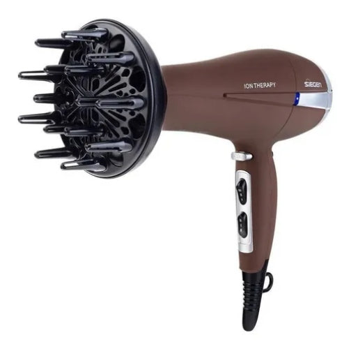 Secador De Pelo Siegen Sg-3043 Color Café