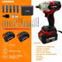 Llave De Impacto + 2 Baterías/maletín/accesorios Rojo Lernen 21v