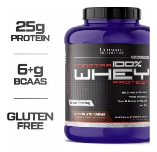 Suplemento Ultimate Nutrition Prostar Whey Sabor Cookies And Cream De 2.39kg