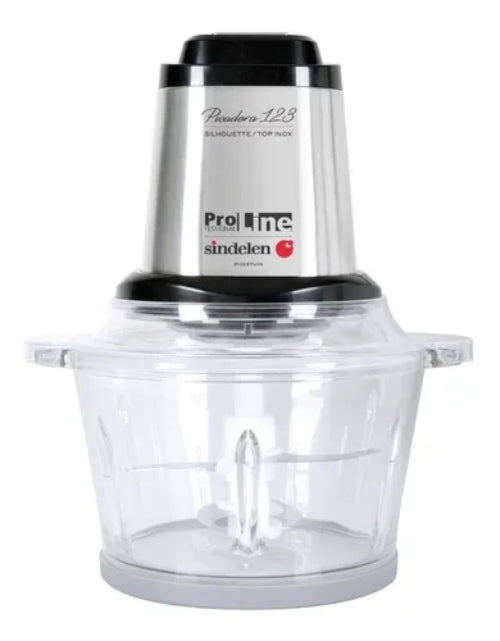 Picadora 123 Sindelen P-123tvin 1,8lts 420w Color Plateado