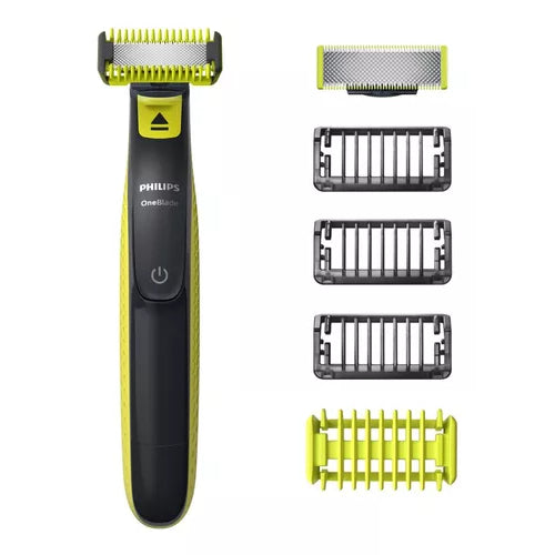 Oneblade Philips Qp2824 Afeita Cara Cuerpo Recorta Perfila Verde Lima