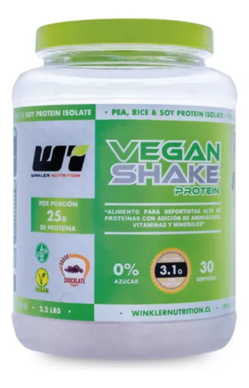 Proteina Vegana Vegan Shake 1 Kg Winkler Nutrition Caramelo
