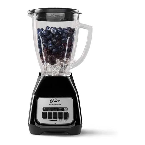 Licuadora Oster® Blstk 2 Velocidades Vaso De Vidrio Negra
