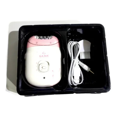 Depiladora Ga.ma Velvet Rosa Inalámbrica Usb