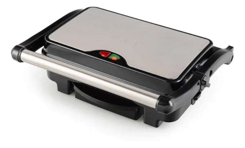 Sandwichera Eléctrica Thomas Th-975 Color Inoxidable Negro
