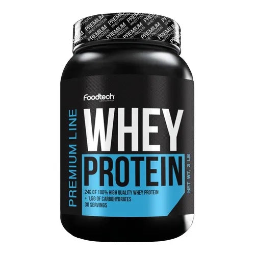 Foodtech Premium Whey Protein Proteína Cookies & Cream 907g