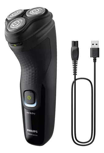 Afeitadora Philips Series 3000x X3021/00 Color Negro