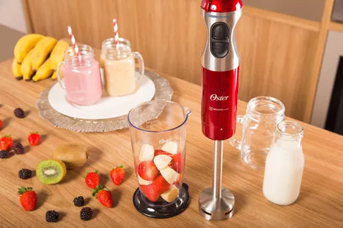 Batidora De Inmersión Oster Power Elegance Roja 220v 300w