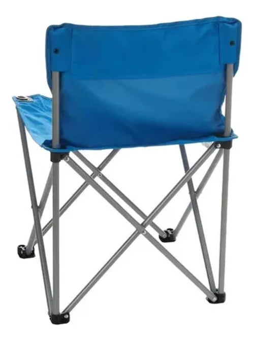 Silla Plegable Camping Playera Coleman Azul Portatil
