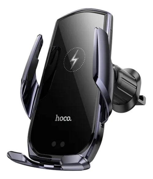 Soporte De Auto Hoco Carga Inalámbrica Para iPhone Smartphone CA202