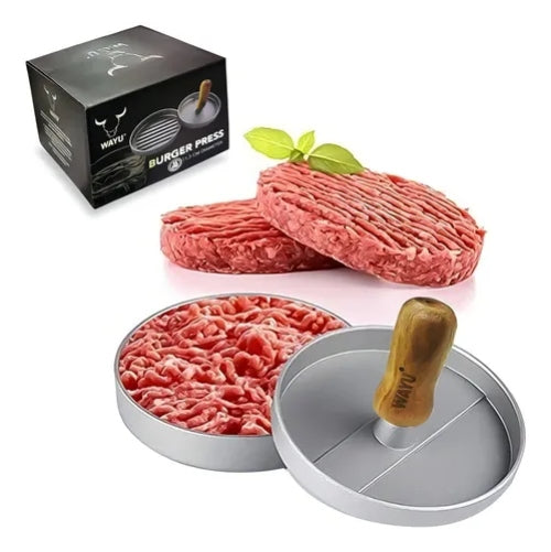 Prensa Para Hamburguesas Wayu Bbq Asado Cocina Parrilla