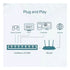 Switch De 8 Puertos 10/100mbps Tp-link Ls1008 Serie Litewave