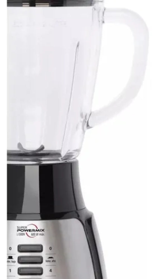Licuadora Sindelen L-5500in 1,5lt 6 Velocidades 600w Negro
