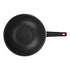 Wok Magefesa Sarten Antiadherente Con Tapa 30cm Coral Rojo