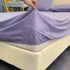 Juego De Sabanas 2 Plazas Premium 200hilos 200x150cm 4piezas Lila Liso