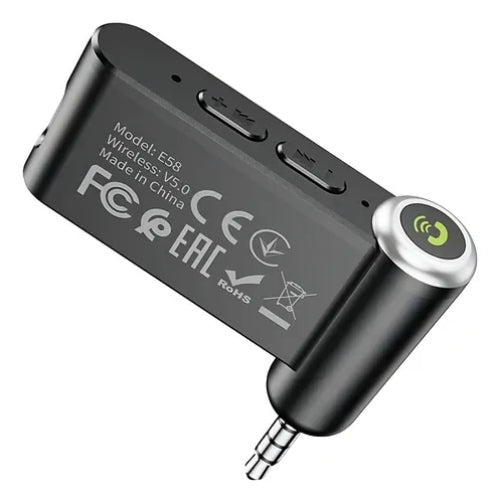 Receptor Bluetooth Auxiliar Con Manos Libres Para Auto