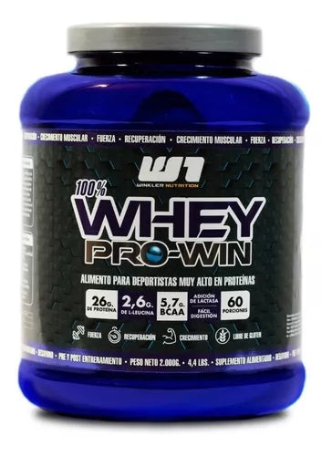 Proteína Whey Pro Win 2 Kg Winkler Nutrition Chocolate Suizo