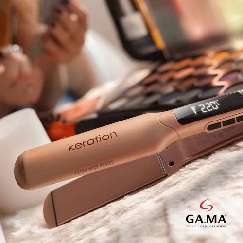 Plancha Gama Keration X-wide Digital Color Rosa