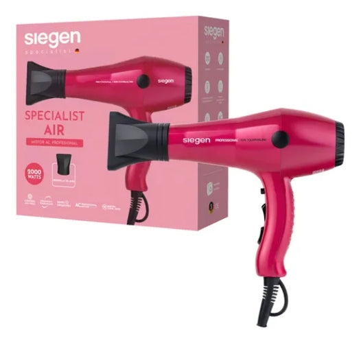 Secador De Pelo Siegen Sg-3049c01 Color Fucsia