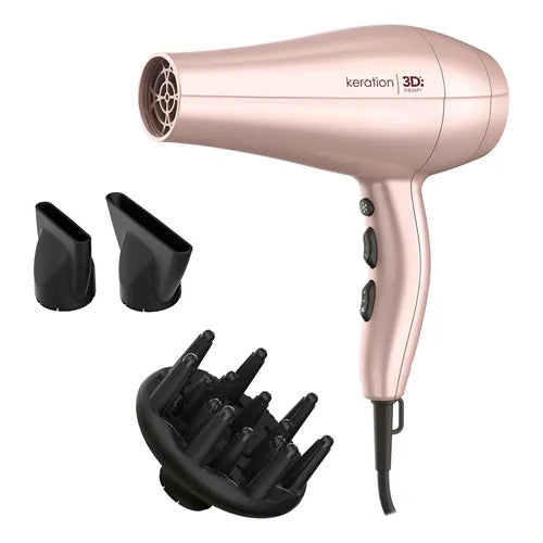 Secador GAMA 3d Therapy Diva Rosa 2300w Profesional