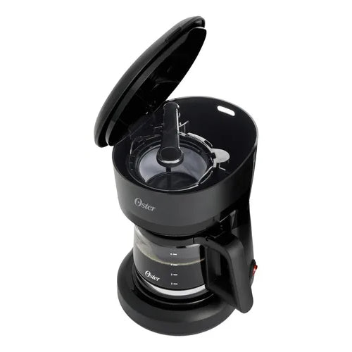 Cafetera Oster 5 Tazas Negro Función Pausa Y Servir