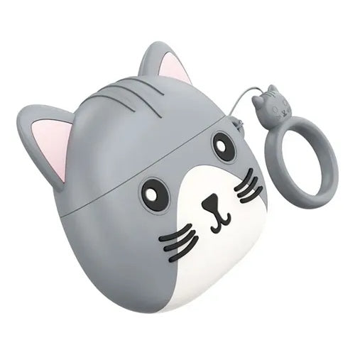 Audífonos Inalámbricos Hoco Ew46 Gato Bluetooth Color Gris