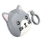 Audífonos Inalámbricos Hoco Ew46 Gato Bluetooth Color Gris