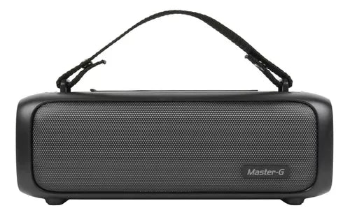 Parlante Portátil Master-g Mggboom Bluetooth Color Negro
